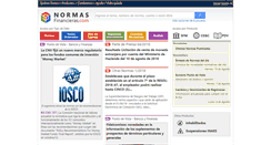 Desktop Screenshot of normasfinancieras.com