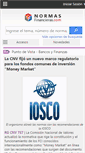 Mobile Screenshot of normasfinancieras.com